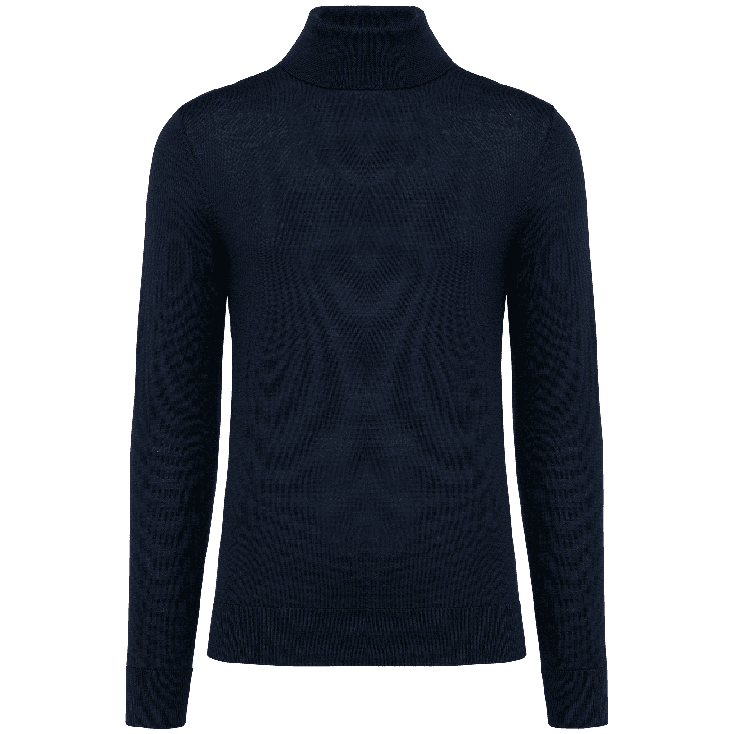 Pull Mérinos col roulé homme — Deep Navy