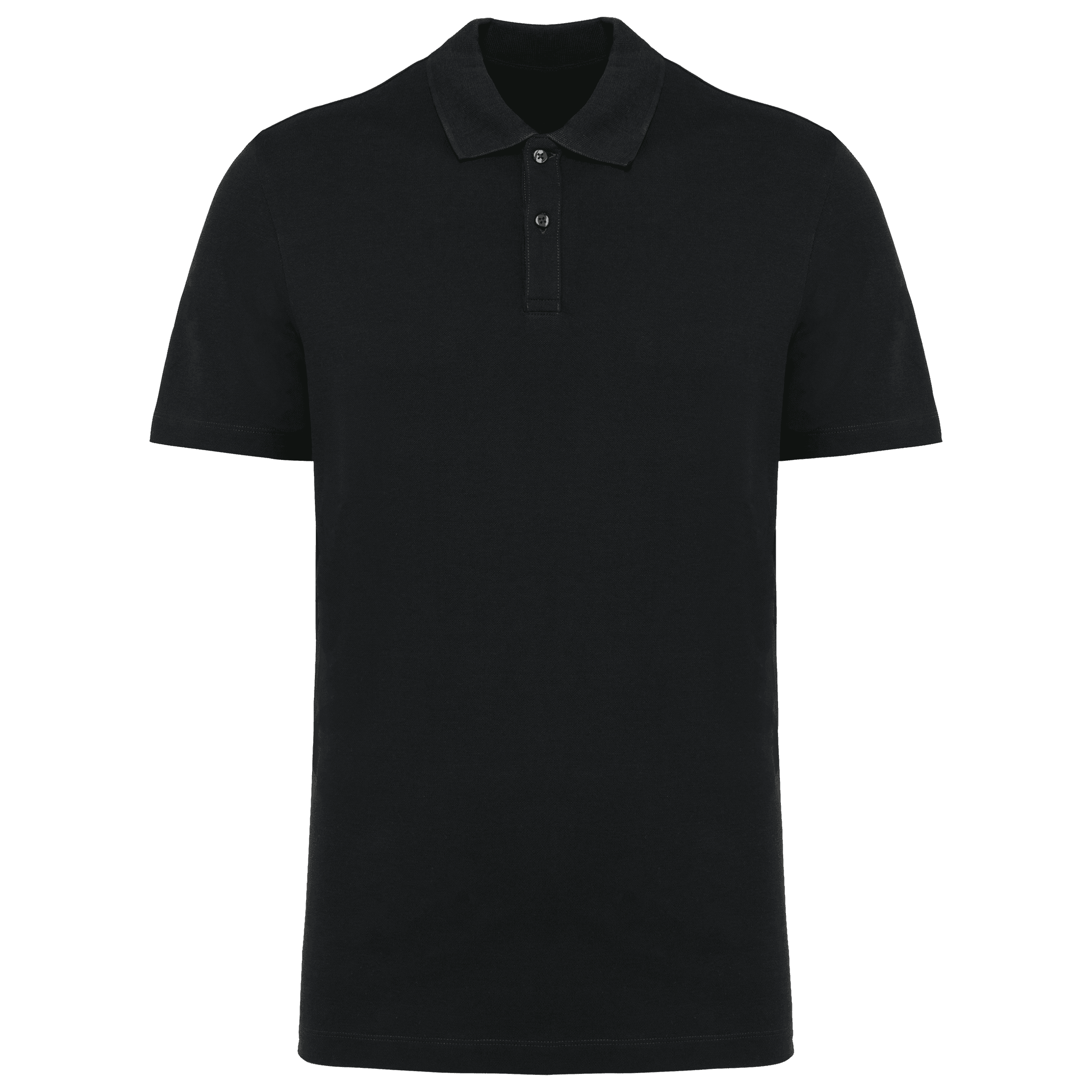 Polo Supima® manches courtes homme — Black