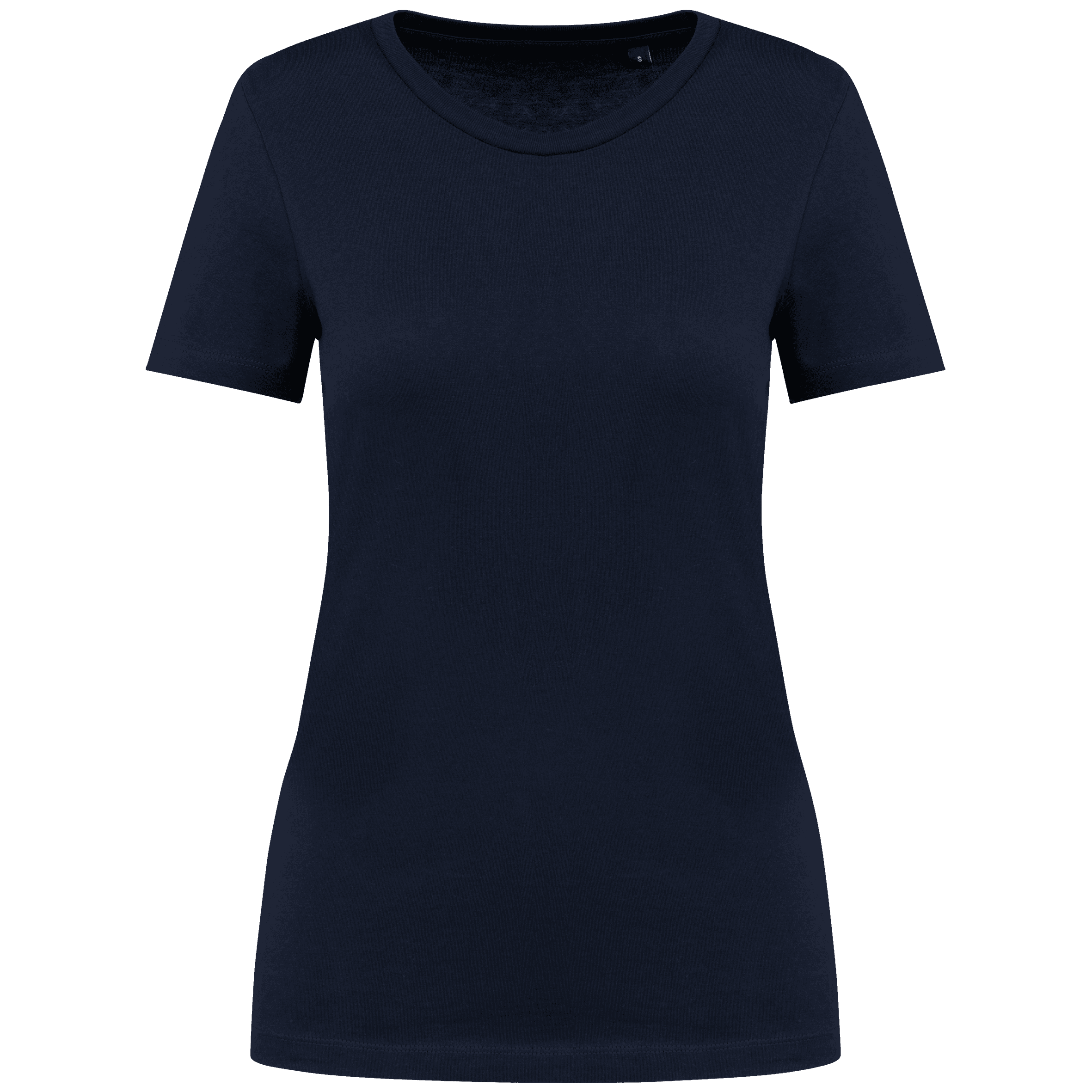 T-shirt Supima® col rond manches courtes femme — Deep Navy