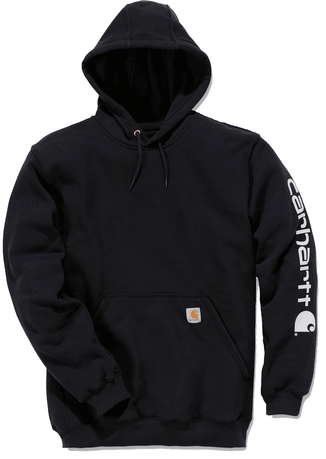 Sweat-shirt capuche logo — Black