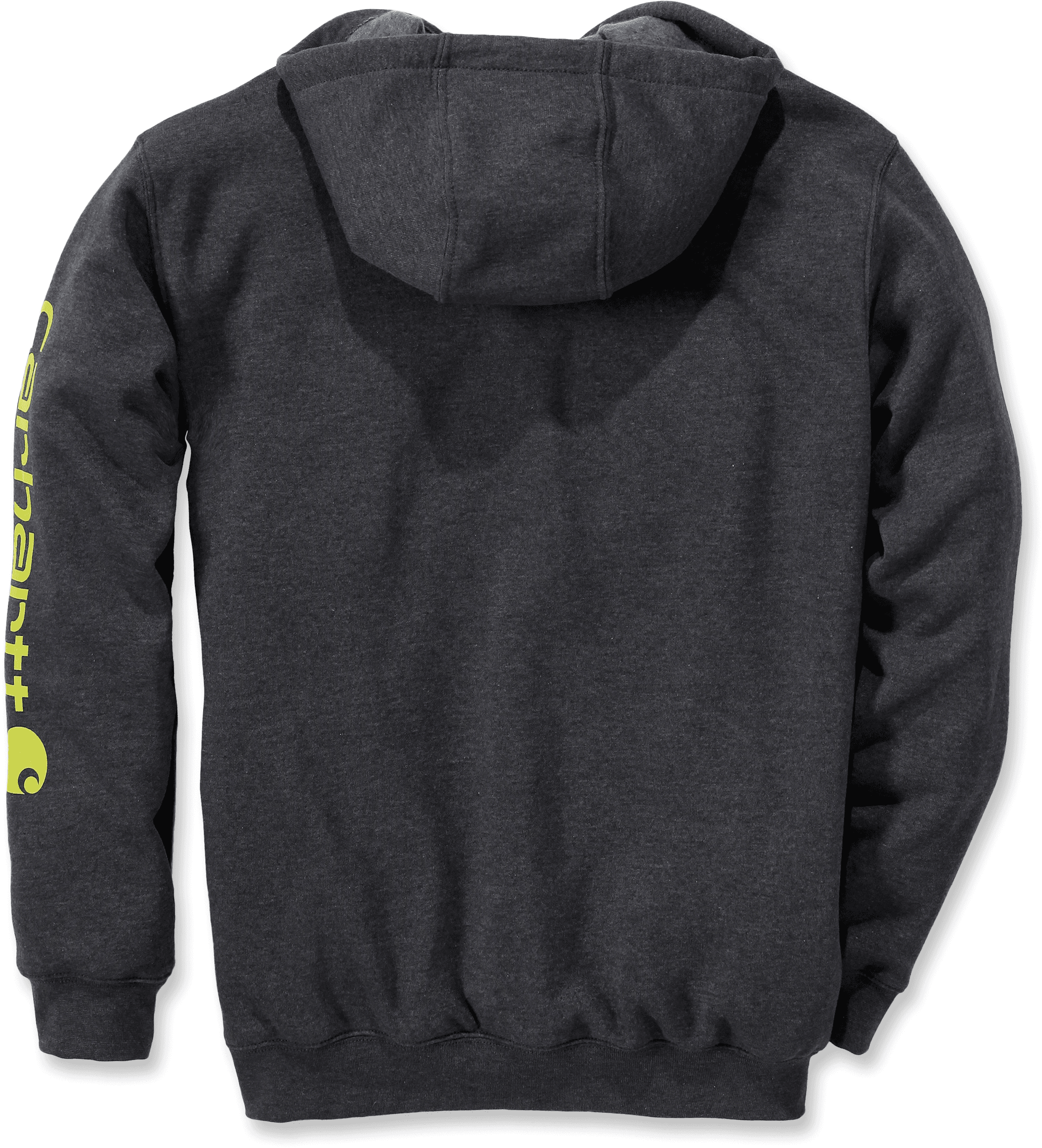 Sweat-shirt capuche logo — Carbon Heather