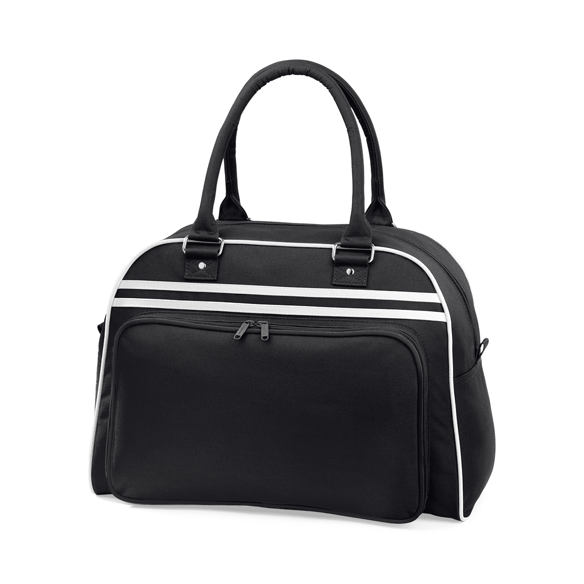 Sac Bowling Rétro — Black / White