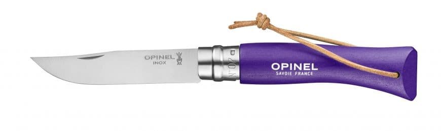 Opinel n°7 baroudeur - lame Inox - violet