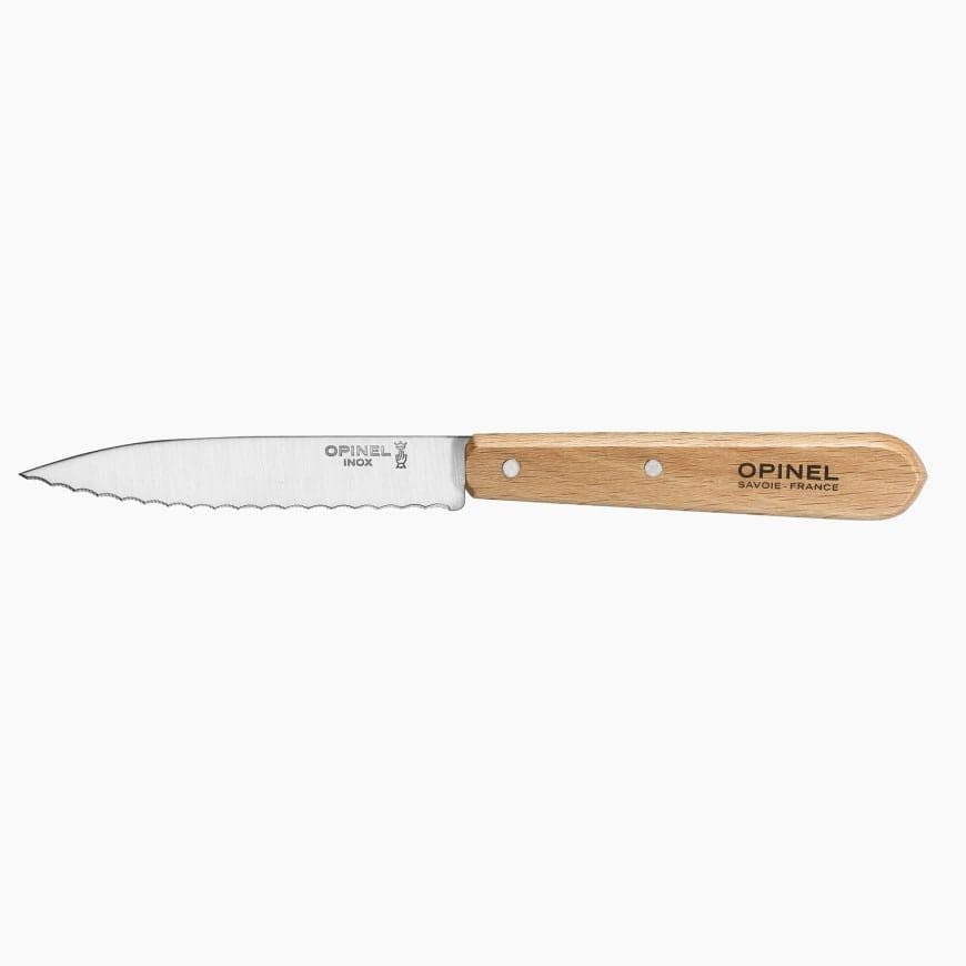 Couteau de cuisine lame crantée Opinel n°113 - Incontournable