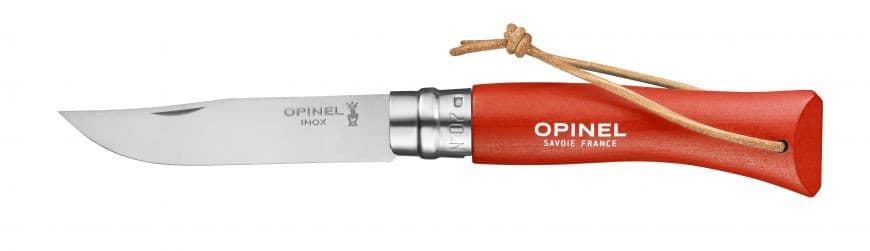 Opinel n°7 baroudeur - lame Inox - orange
