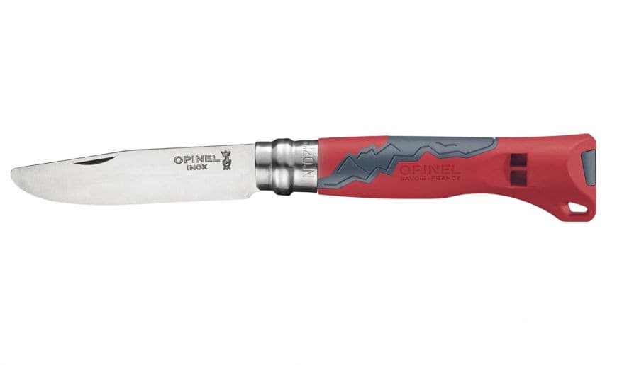 Opinel n°7 enfant - rouge - bout rond