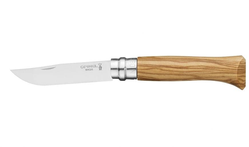 Opinel n°8 manche en bois d'Olivier