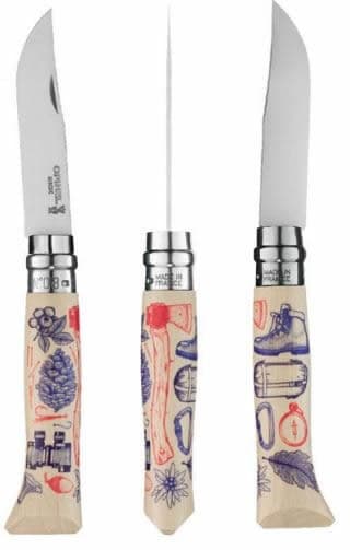 Opinel n°8 BIVOUAC édition limitée Escapade - Lame numérotée
