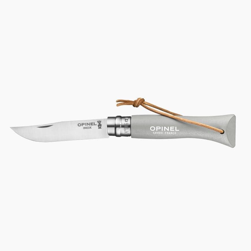 Opinel - baroudeur n°6 nuage avec lien en cuir