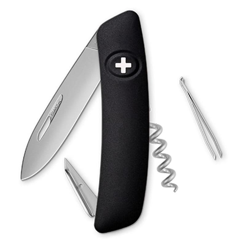 Swiza couteau suisse 6 fonctions D01 - Noir matte
