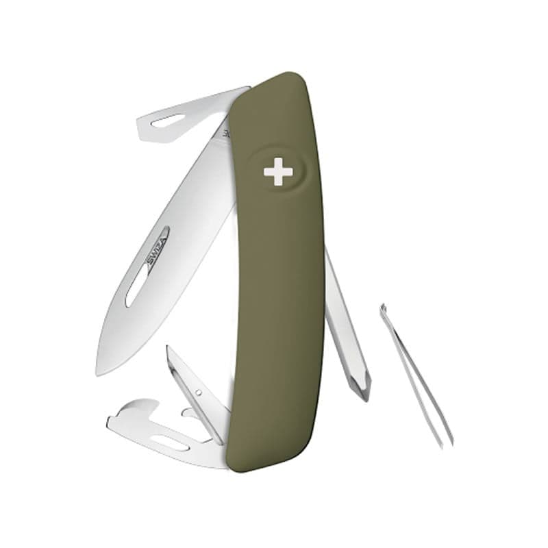 Swiza couteau suisse 11 fonctions D04 - olive
